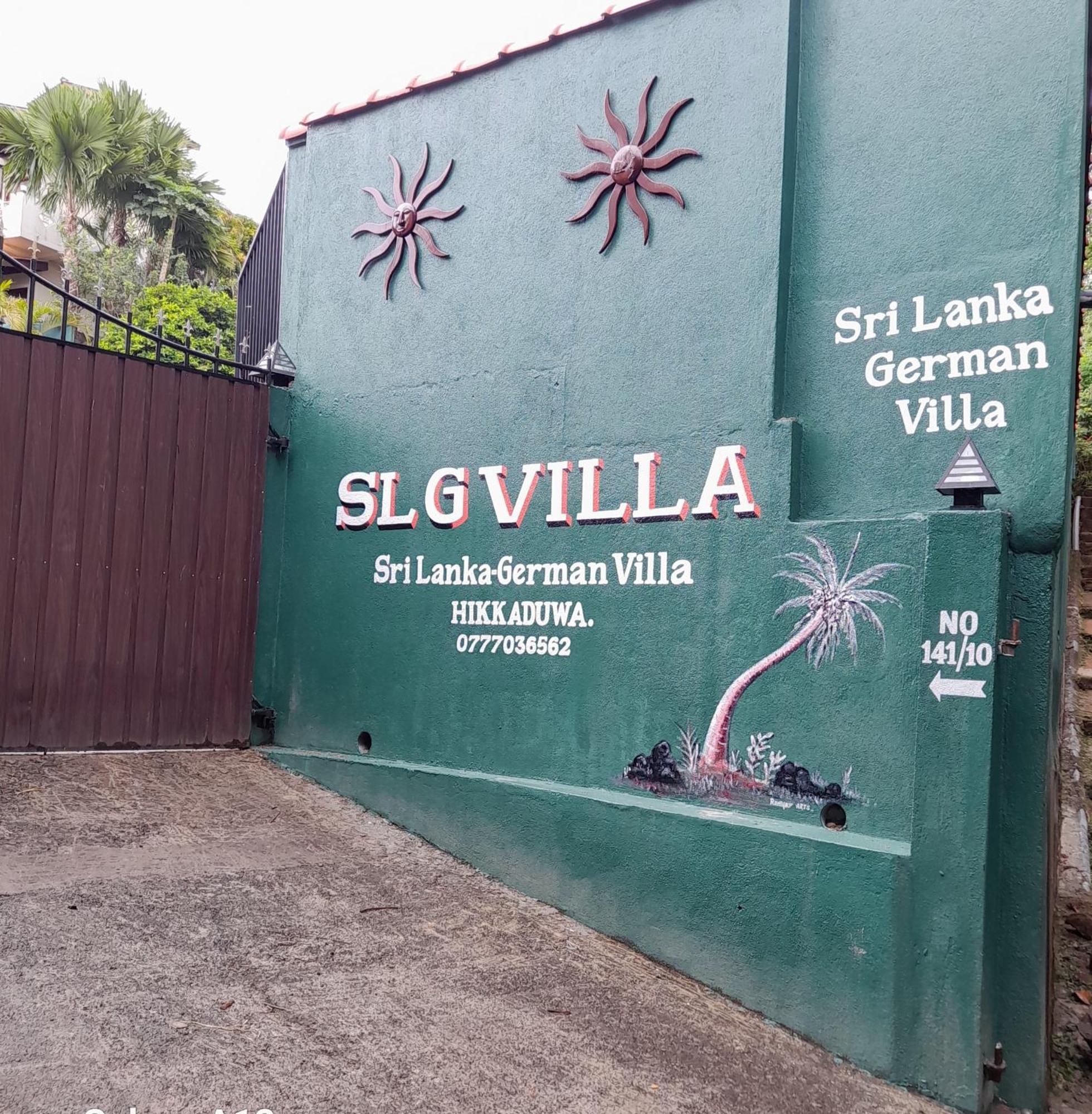 Slg Villa Hikkaduwa Dış mekan fotoğraf